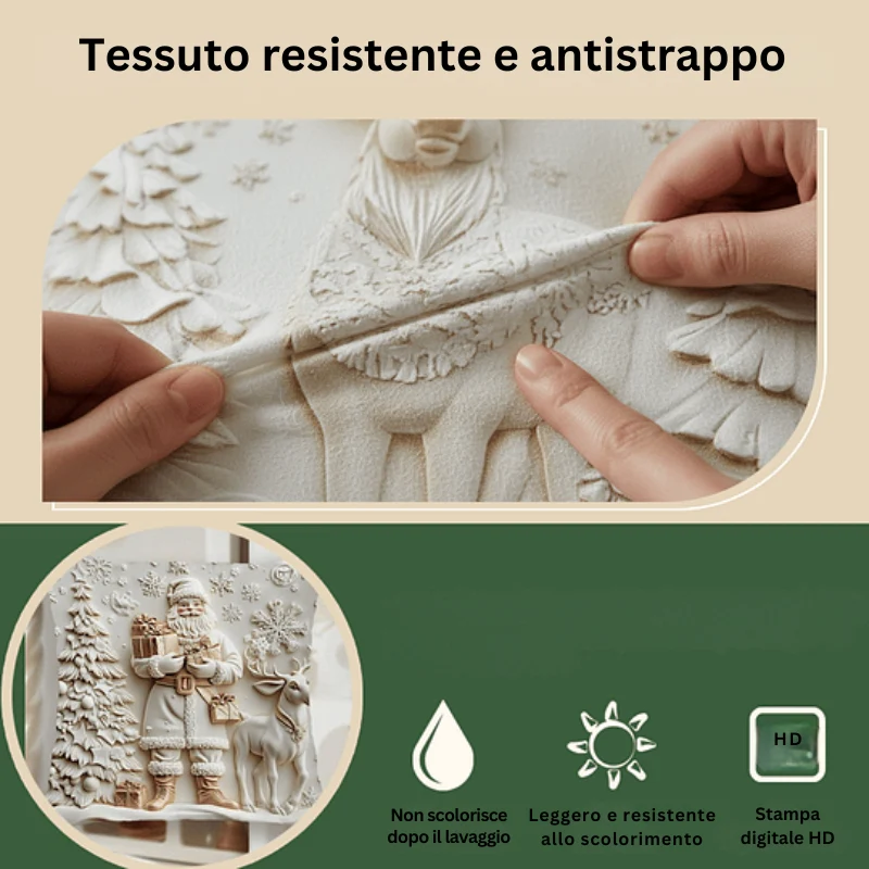 CozyFest - Fodera Per Cuscino a Tema Natalizio Per Decorazioni Domestiche - Image 11