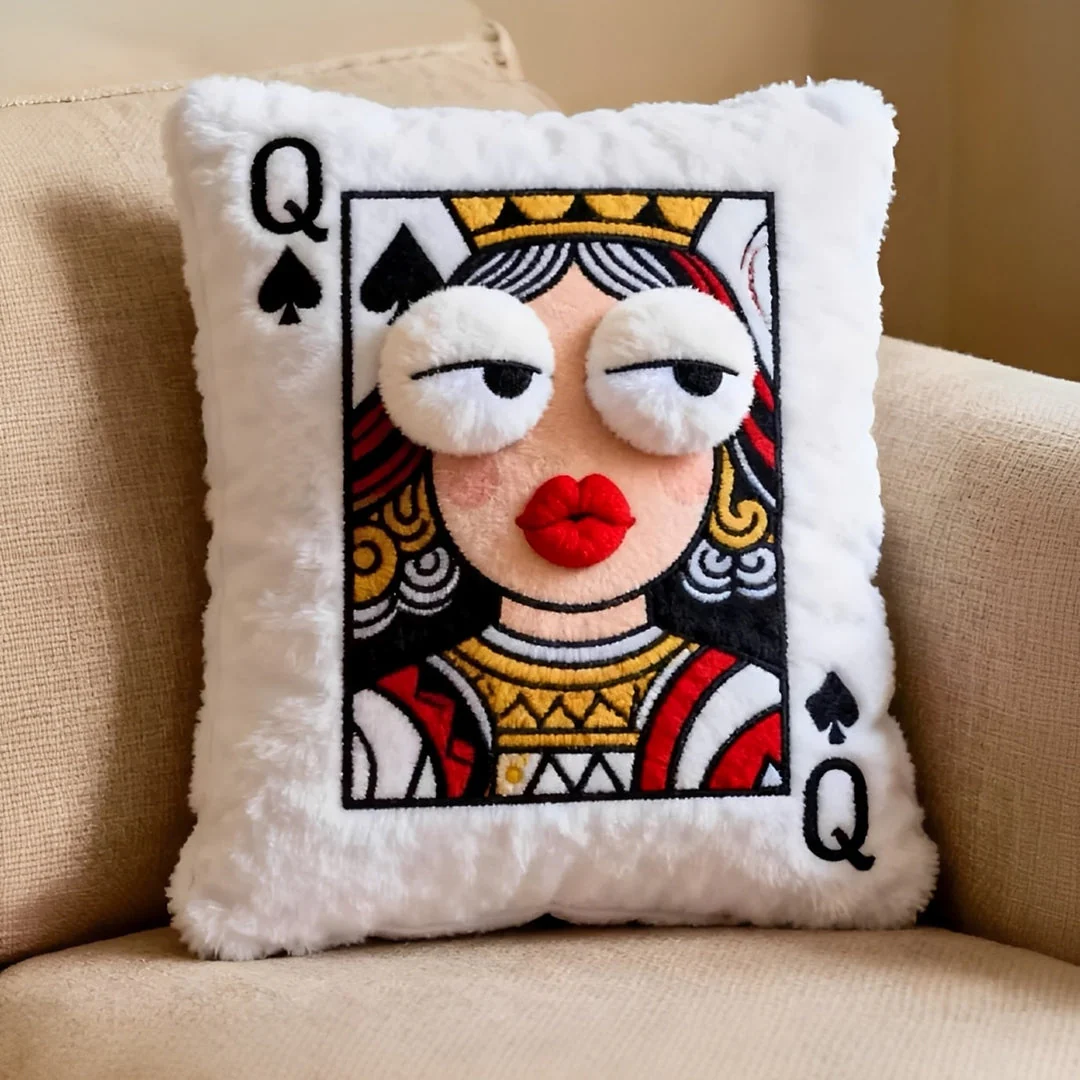 CrownPillow - Cuscino a Forma Di Picche In Peluche - Image 2