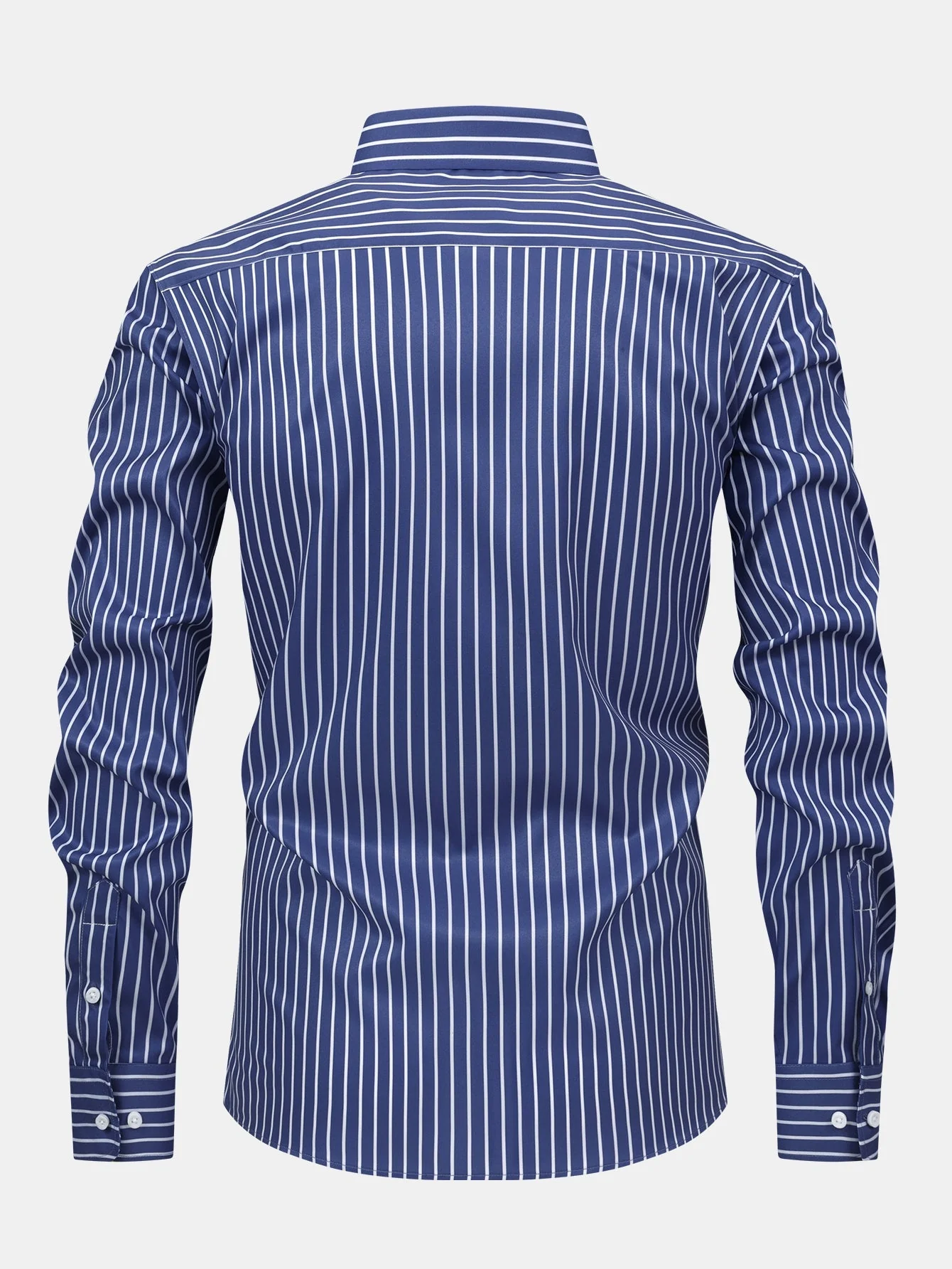 Curtis - Camicia a Righe Con Maniche Lunghe e Bottoni - Image 3