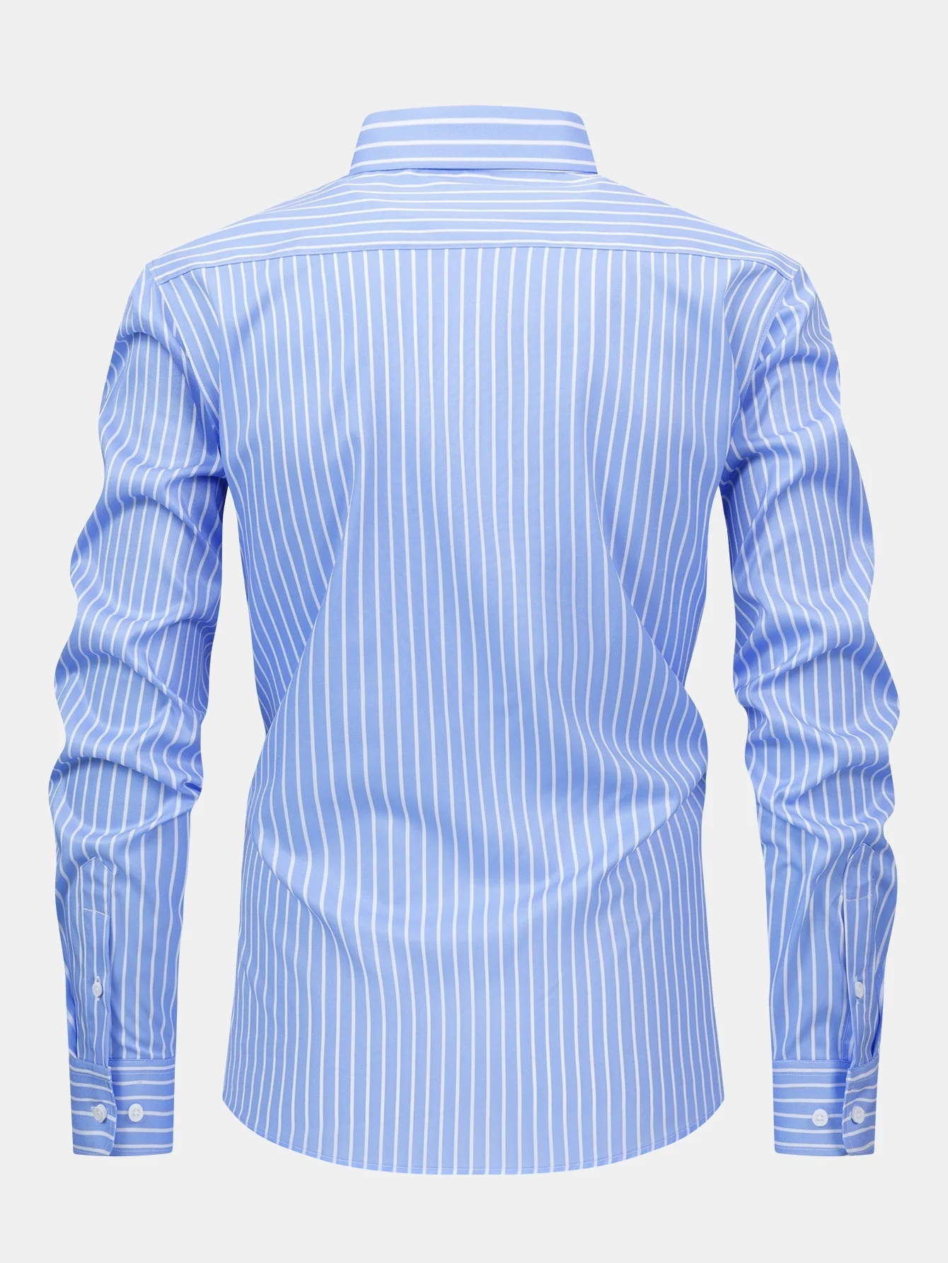 Curtis - Camicia a Righe Con Maniche Lunghe e Bottoni - Image 4