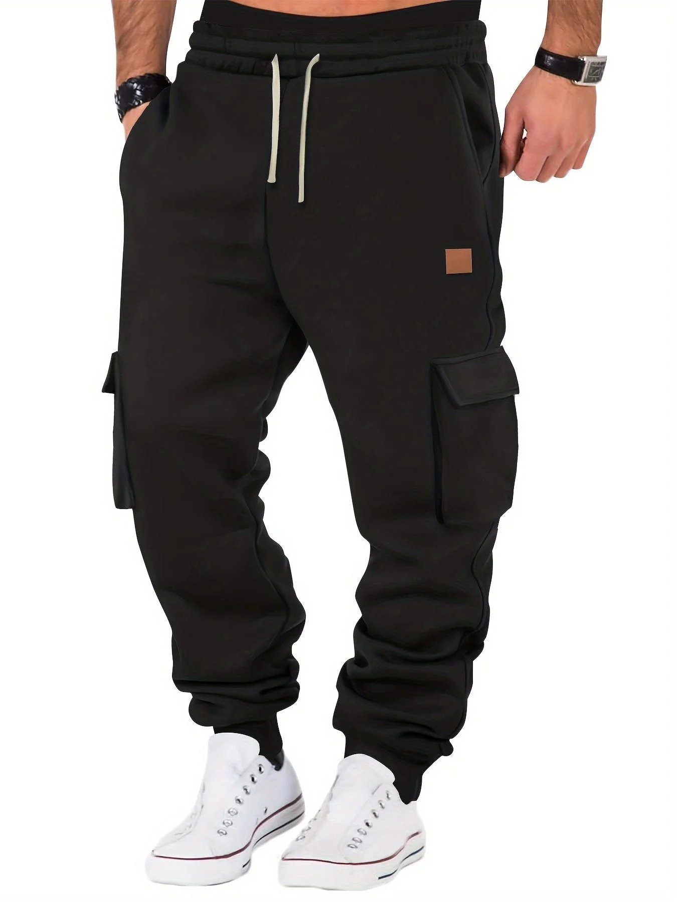 Daan - Pantaloni Jogger Cargo Con Tasche Multiplo - Image 3