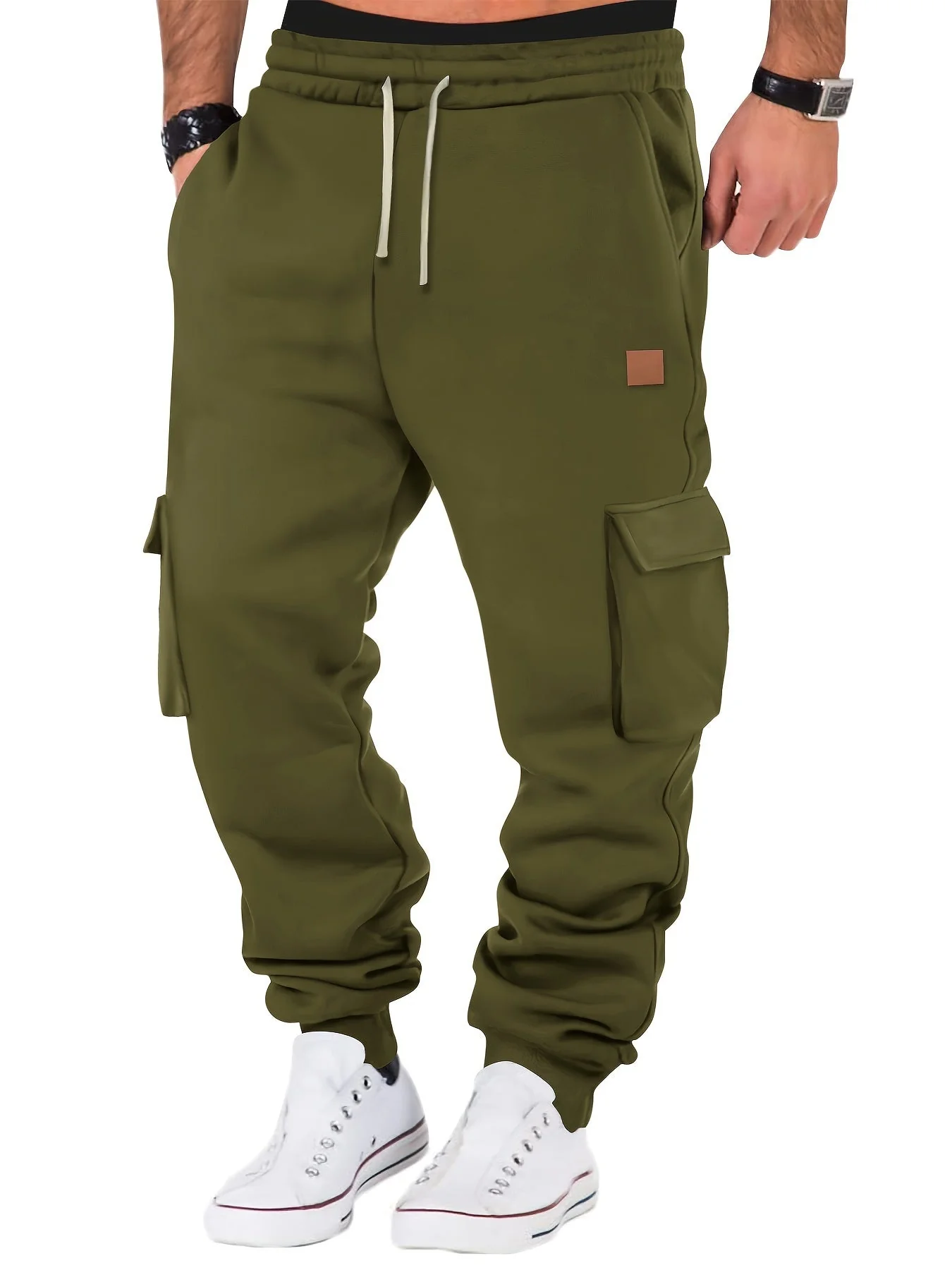 Daan - Pantaloni Jogger Cargo Con Tasche Multiplo - Image 4