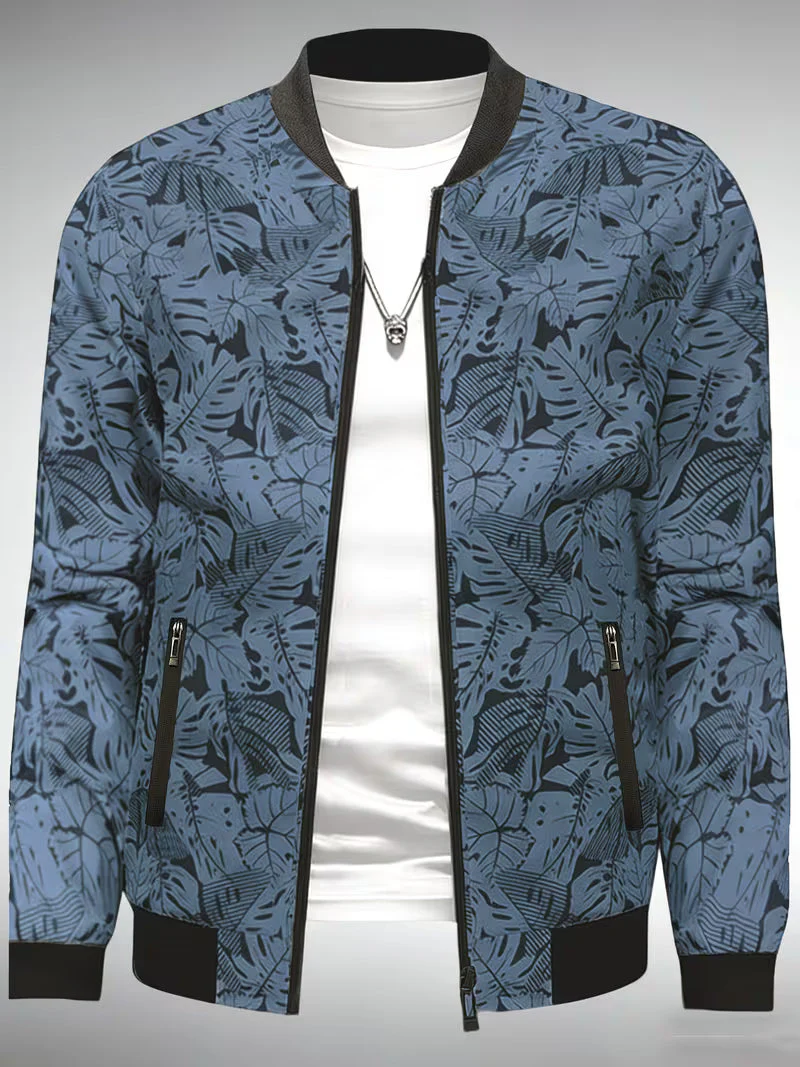 Dagan - Giacca Sportiva Casual a Maniche Lunghe Con Cerniera - Image 3