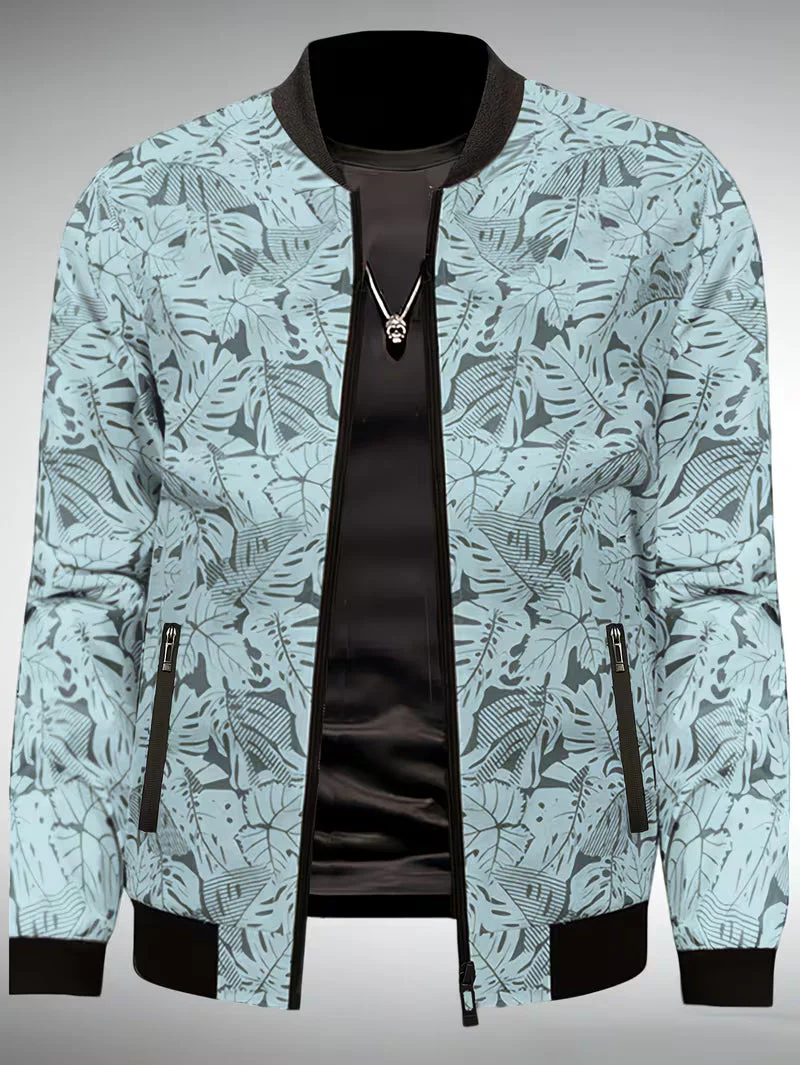 Dagan - Giacca Sportiva Casual a Maniche Lunghe Con Cerniera - Image 4