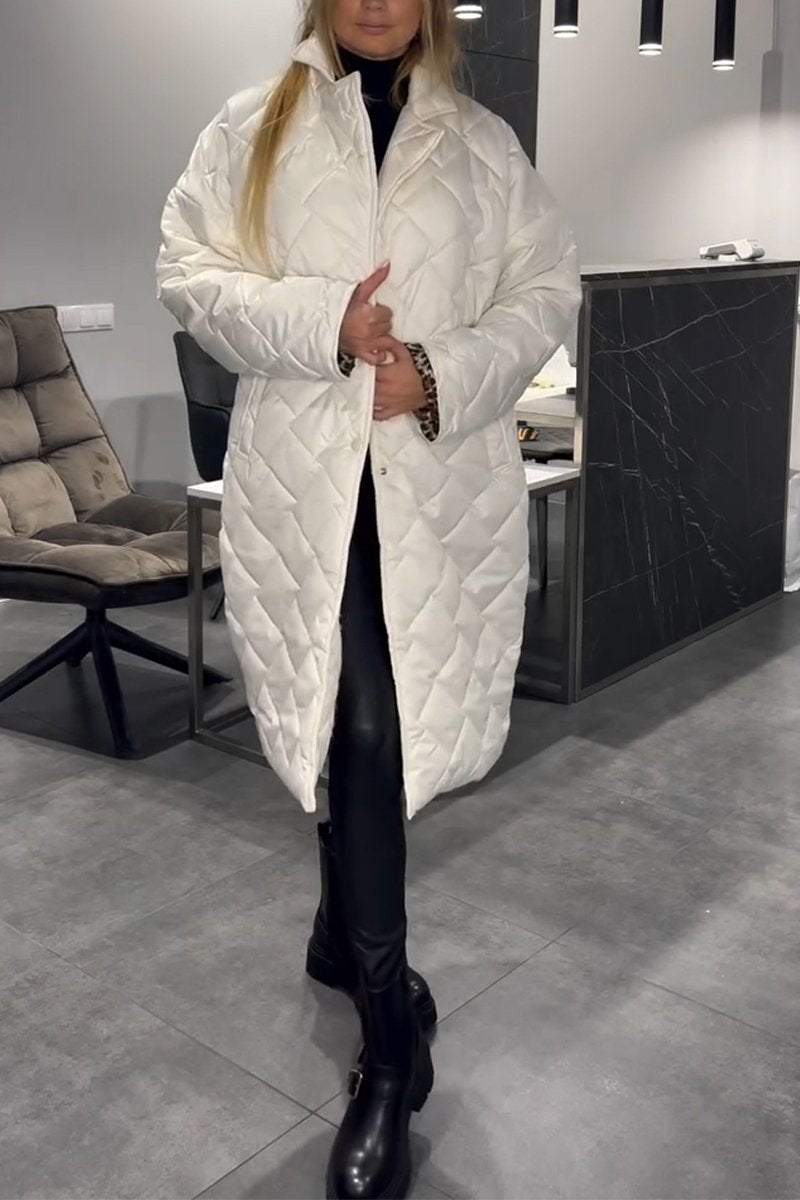 Daisy - Cappotto Casual Con Risvolto Di Media Lunghezza In Cotone - Image 7