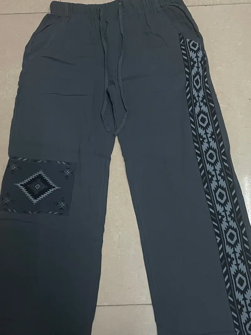 Daniil - Pantaloni In Stile Etnico Con Tasche - Image 10