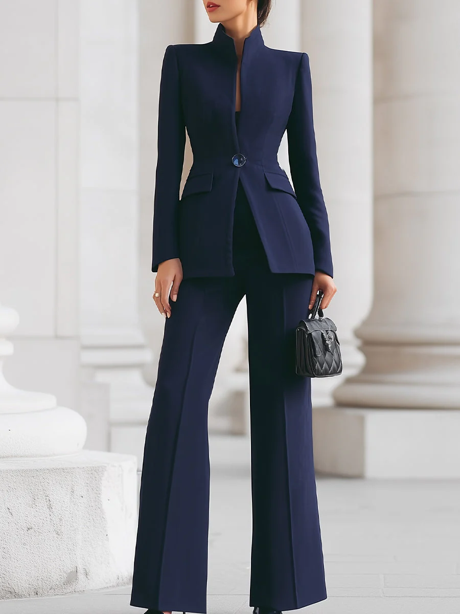 Darci - Elegante Completo Pantalone A Due Pezzi - Image 3