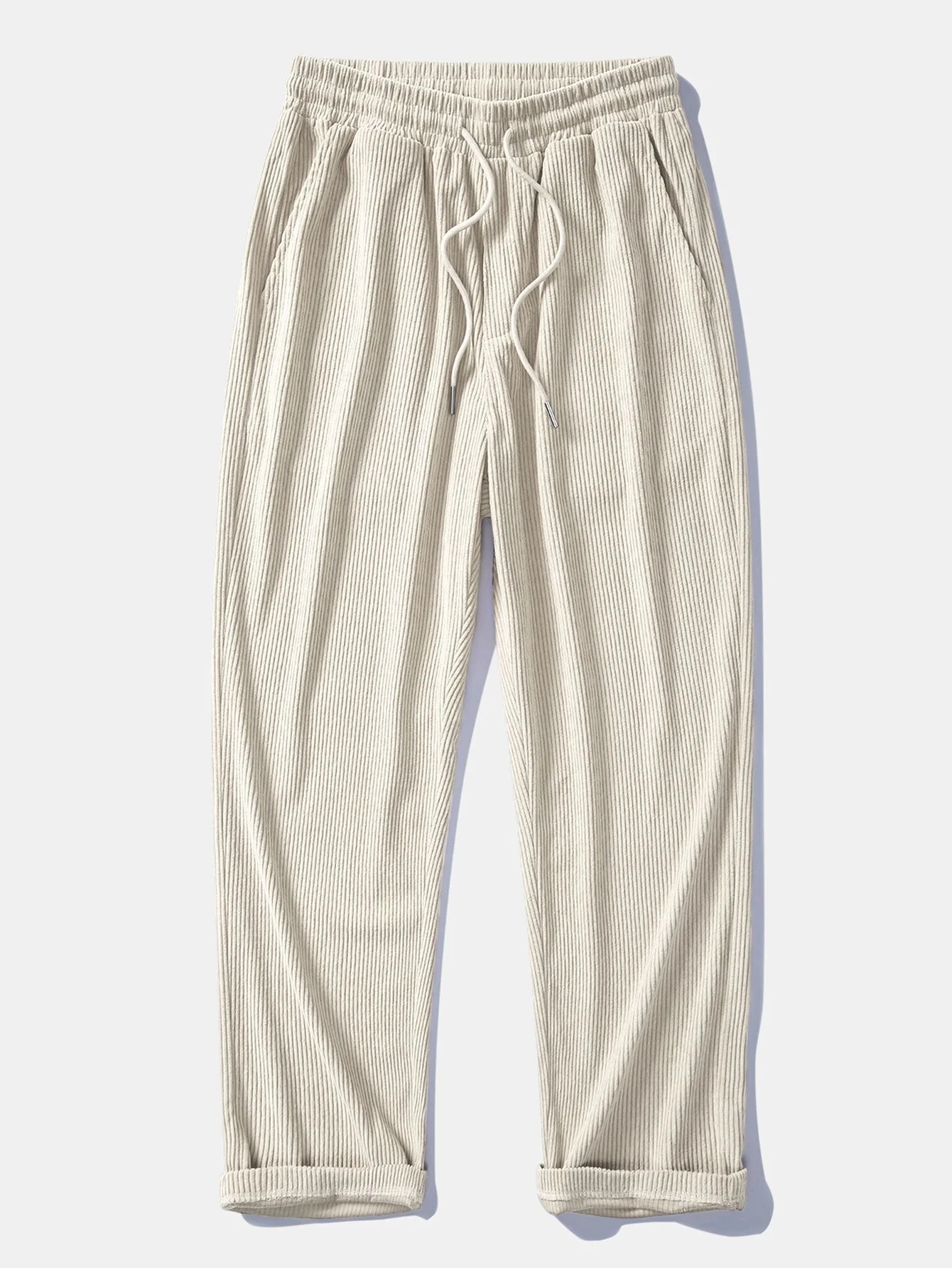 Dariel - Set Camicia e Pantaloni In Velluto a Coste Patchwork - Image 4