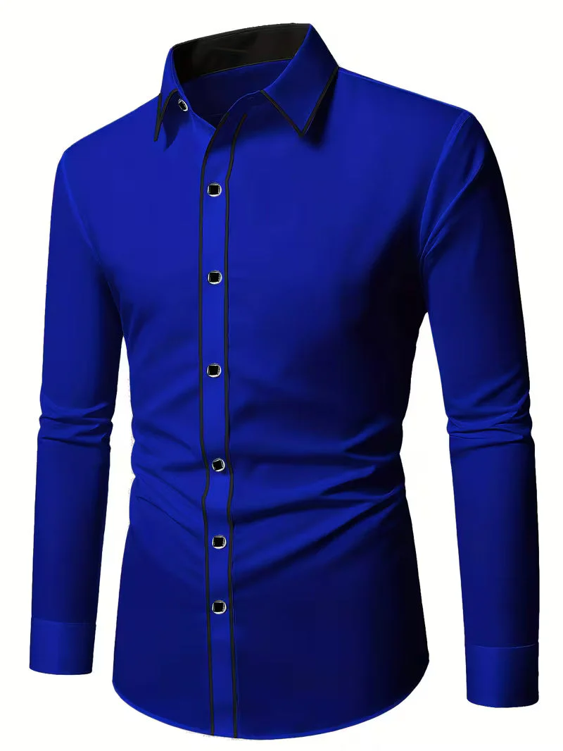 Daven - Camicia Business Vestibilità Slim Casuale - Image 13