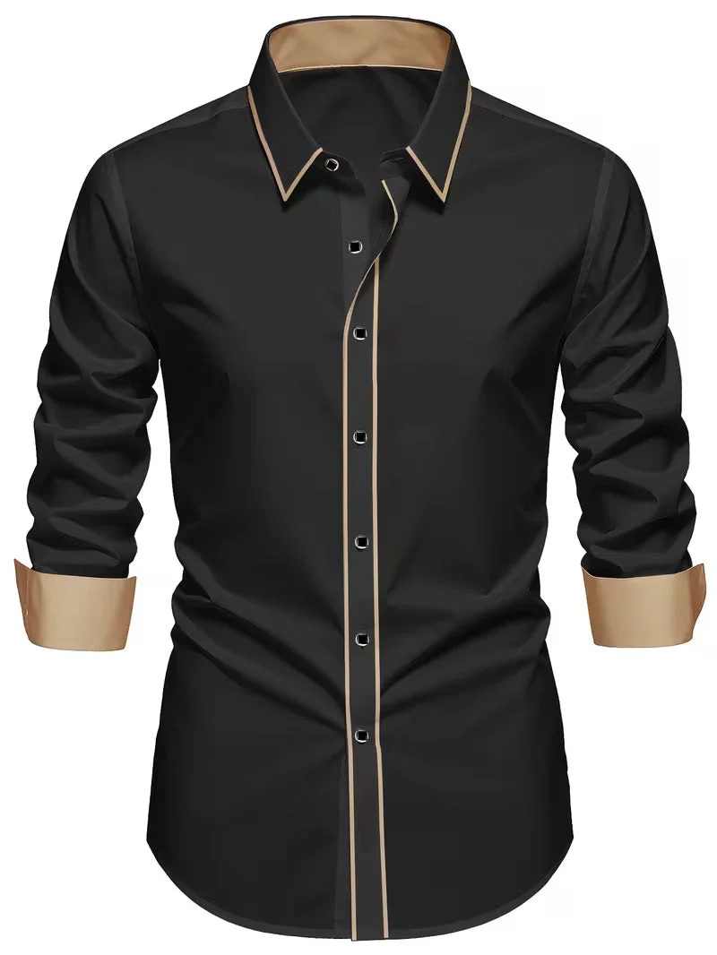 Daven - Camicia Business Vestibilità Slim Casuale - Image 14