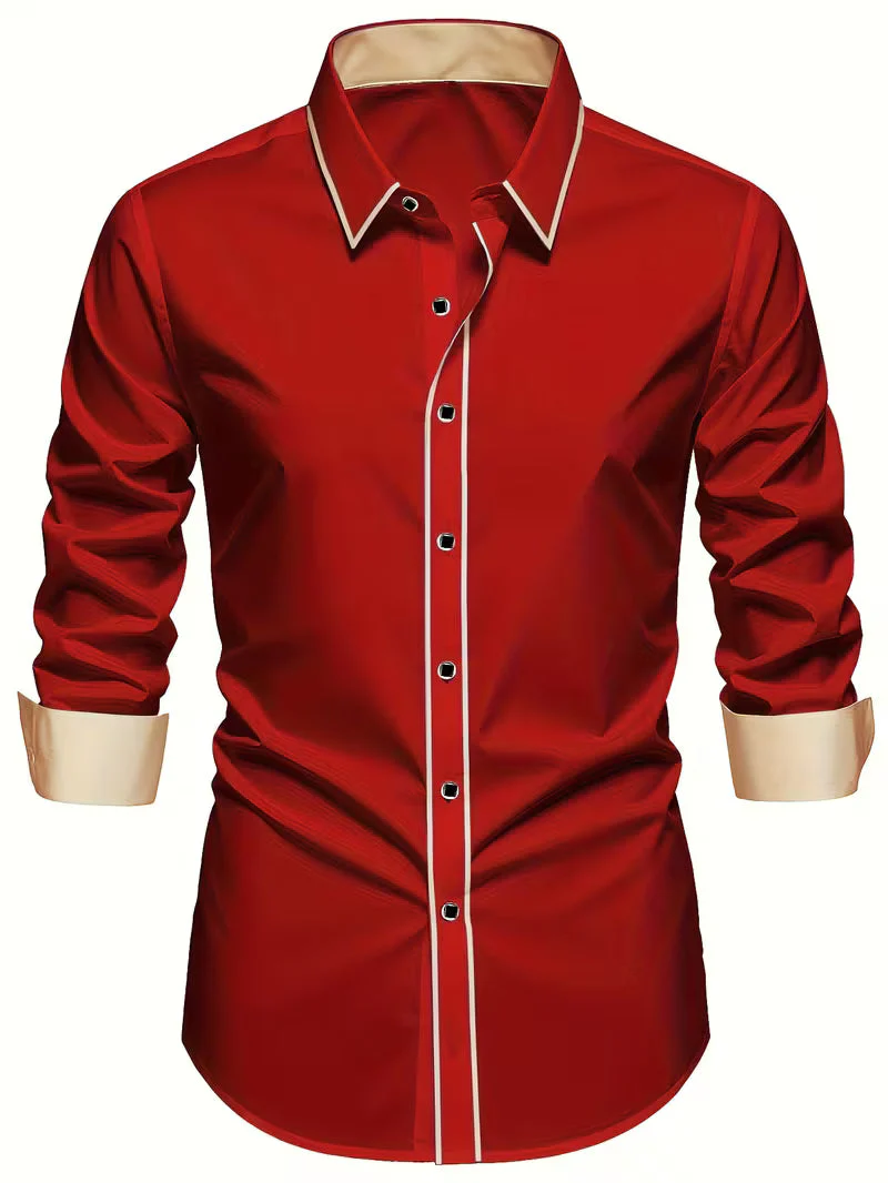 Daven - Camicia Business Vestibilità Slim Casuale - Image 15