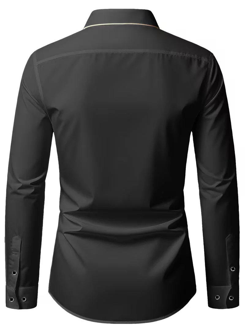 Daven - Camicia Business Vestibilità Slim Casuale - Image 16