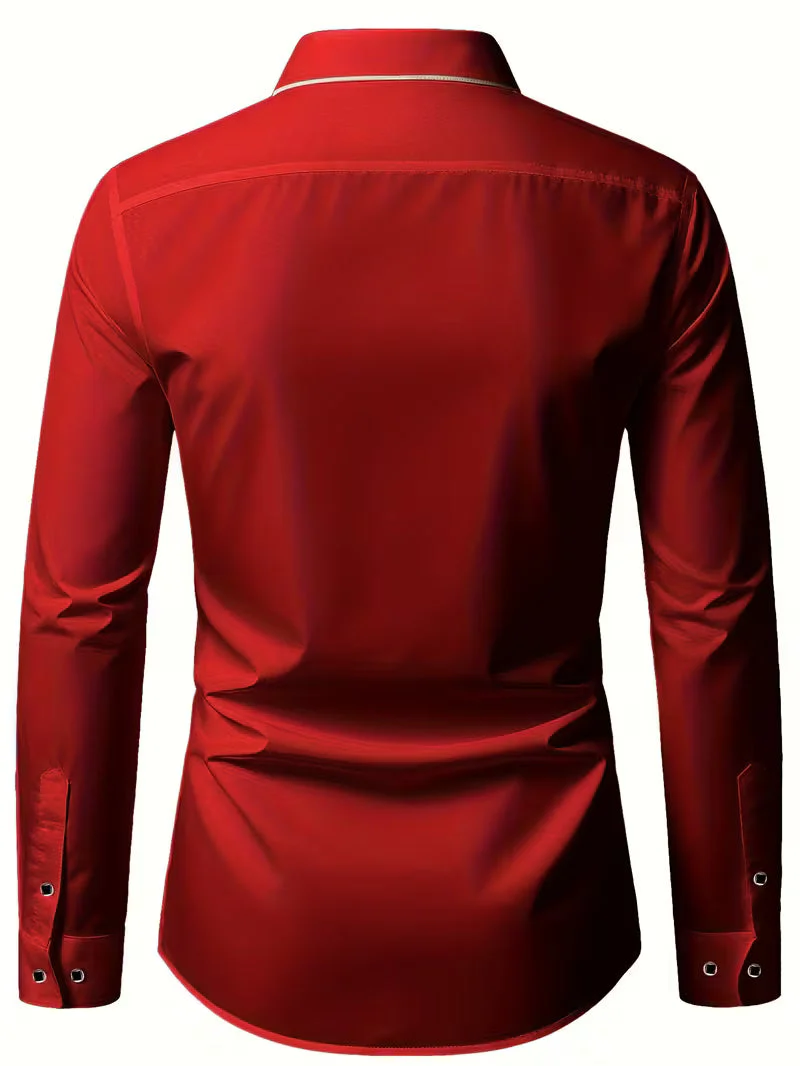 Daven - Camicia Business Vestibilità Slim Casuale - Image 18