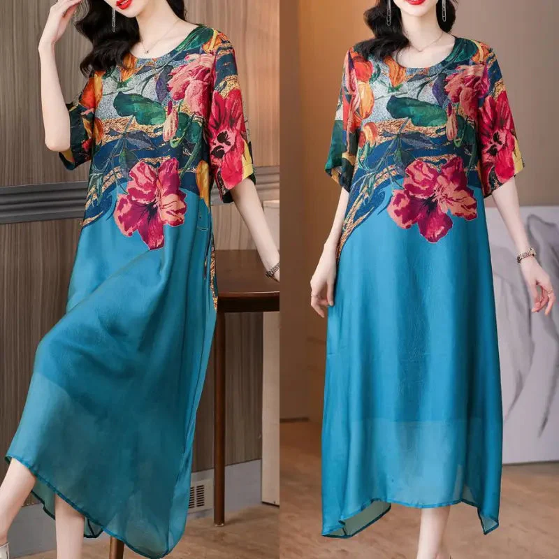 Debby - Abito Elegante Con Stampa Floreale - Image 10