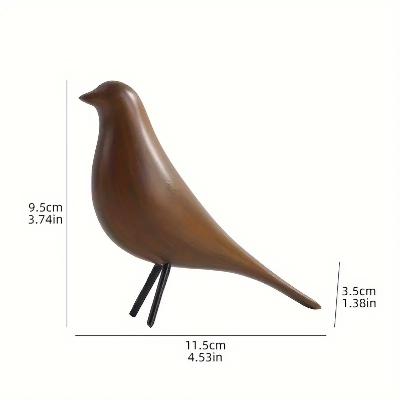 DecoPerch - Imposta Di Statua Astratte Di Uccelli In Stile Arte Déco - Image 2