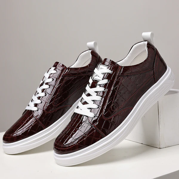Deion - Scarpe Da Ginnastica Stringata in Pelle - Image 3