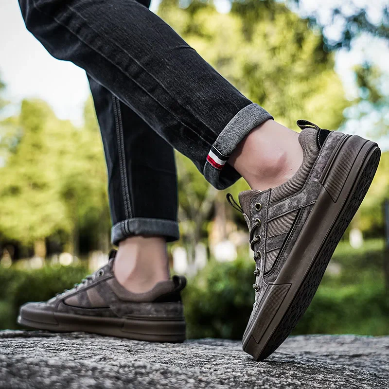 Deller - Scarpe da Ginnastica Casual in Pelle - Image 9