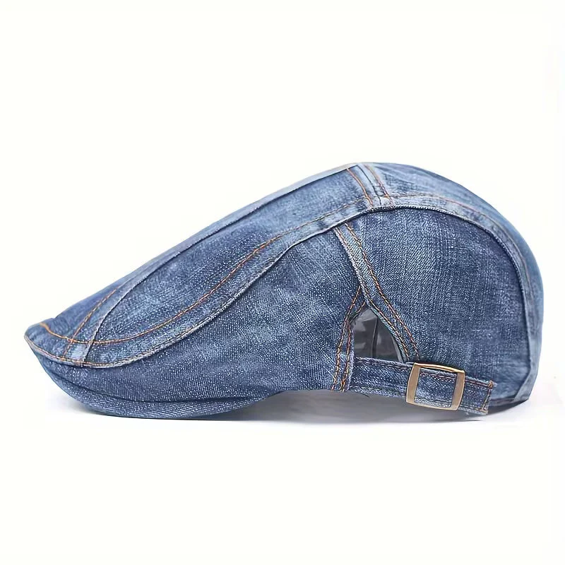 DenimCrown - Berretto Casual Unisex In Denim - Image 3