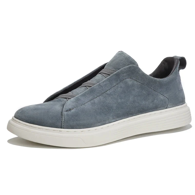 Derek - Elegante Scarpa Da Ginnastica In Pelle Scamosciata - Image 4