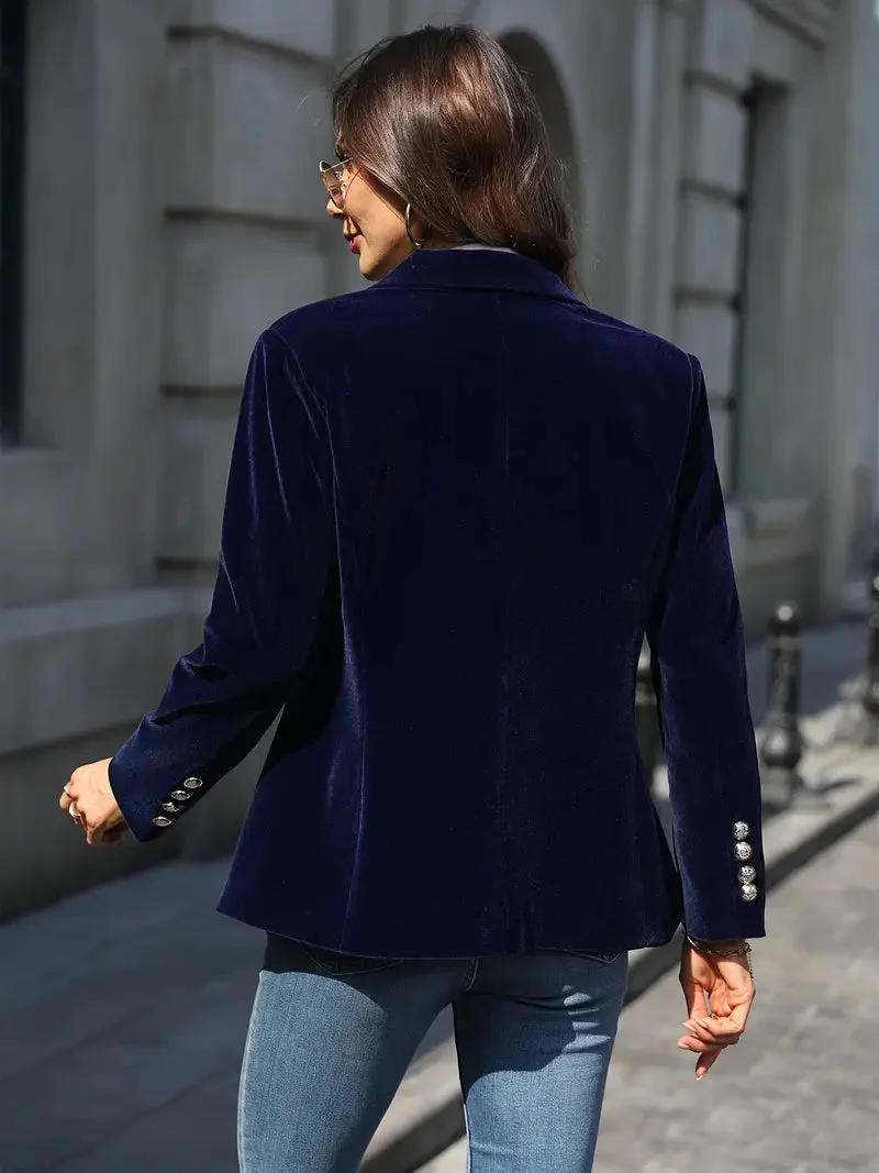 Desiree - Blazer Elegante Retrò Con un Solo Bottone - Image 10