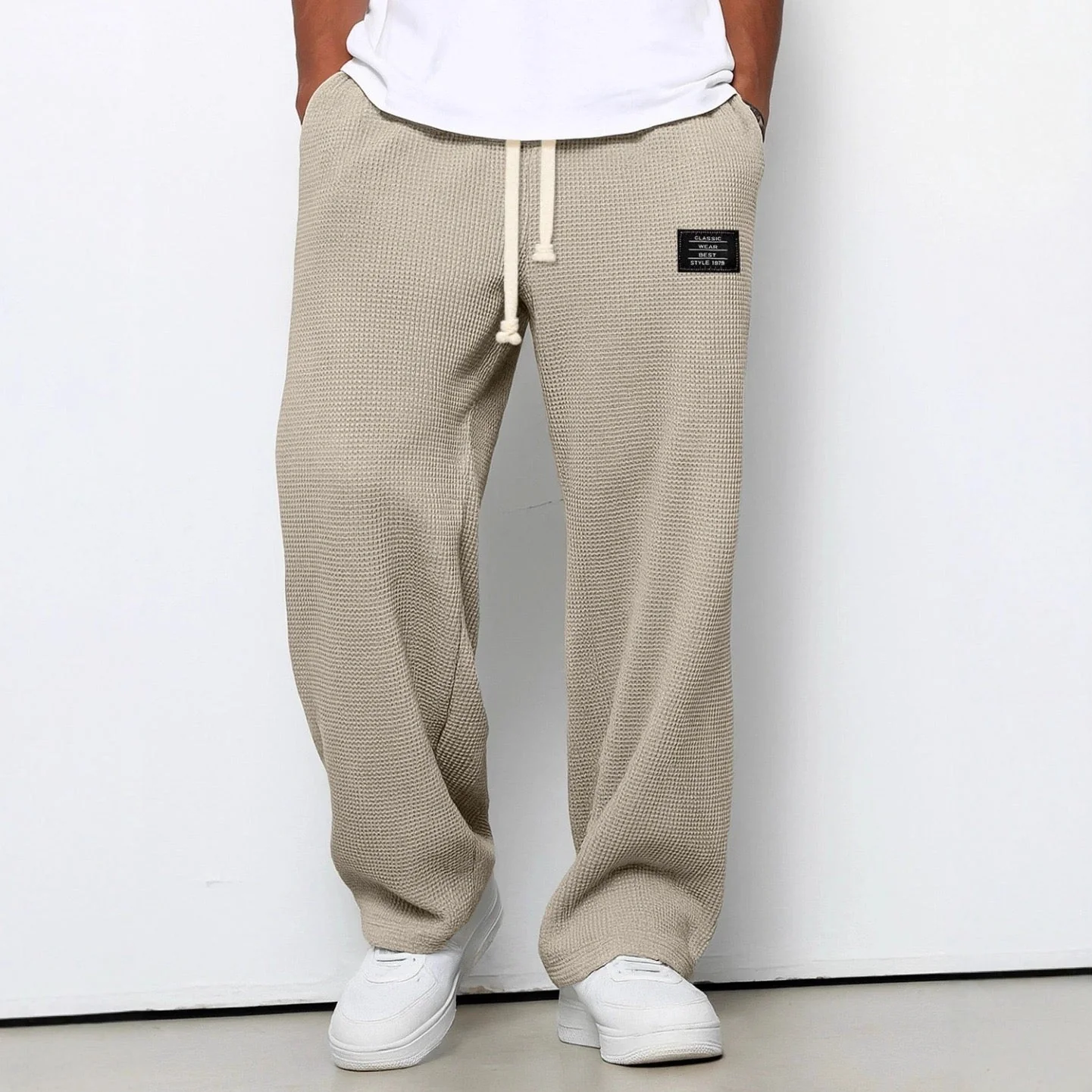 Deslan - Pantaloni Larghi Con Vita Regolabile - Image 4