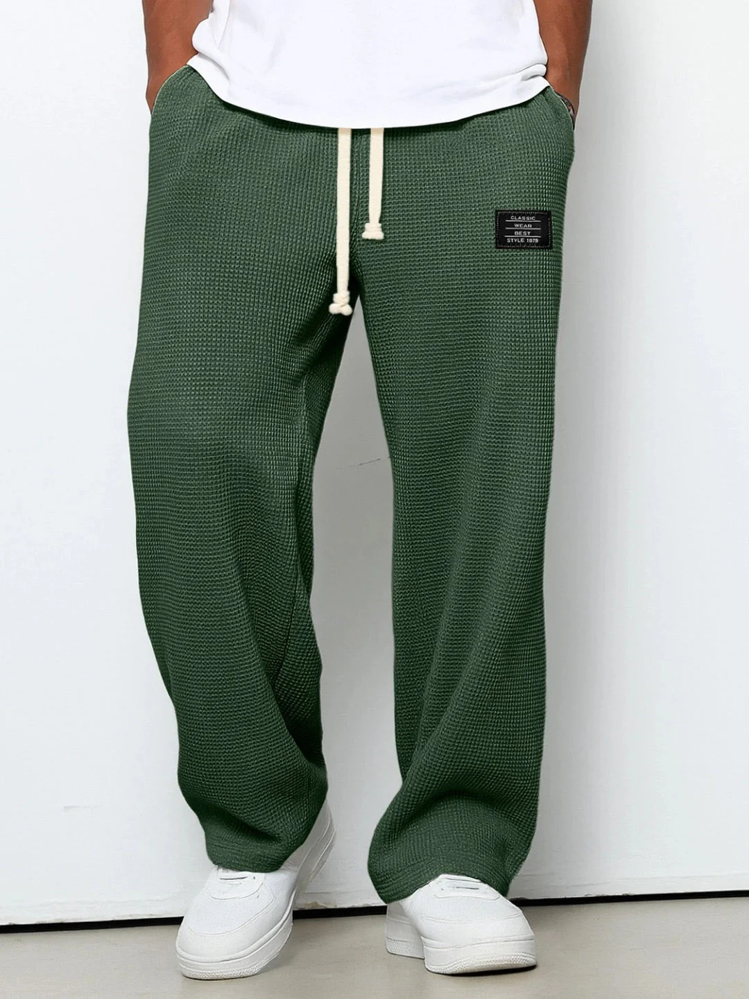 Deslan - Pantaloni Larghi Con Vita Regolabile - Image 9