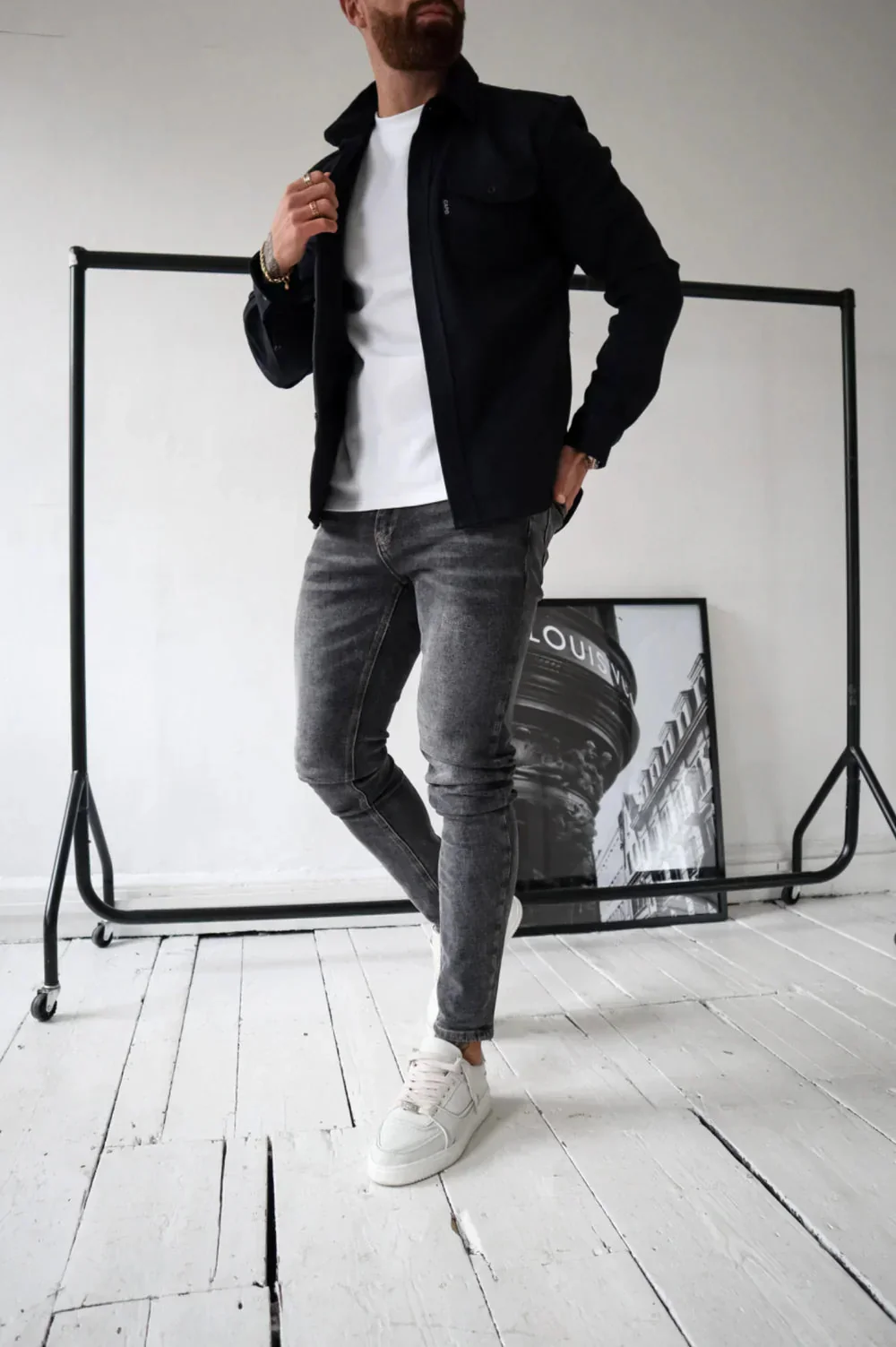 Dewid - Camicia con Bottoni e Tasche Frontali - Image 14