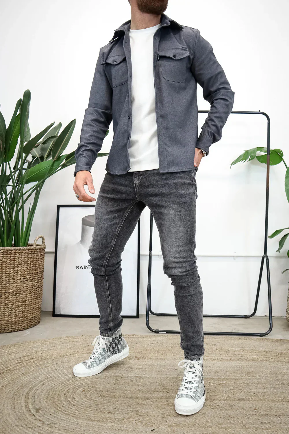 Dewid - Camicia con Bottoni e Tasche Frontali - Image 16