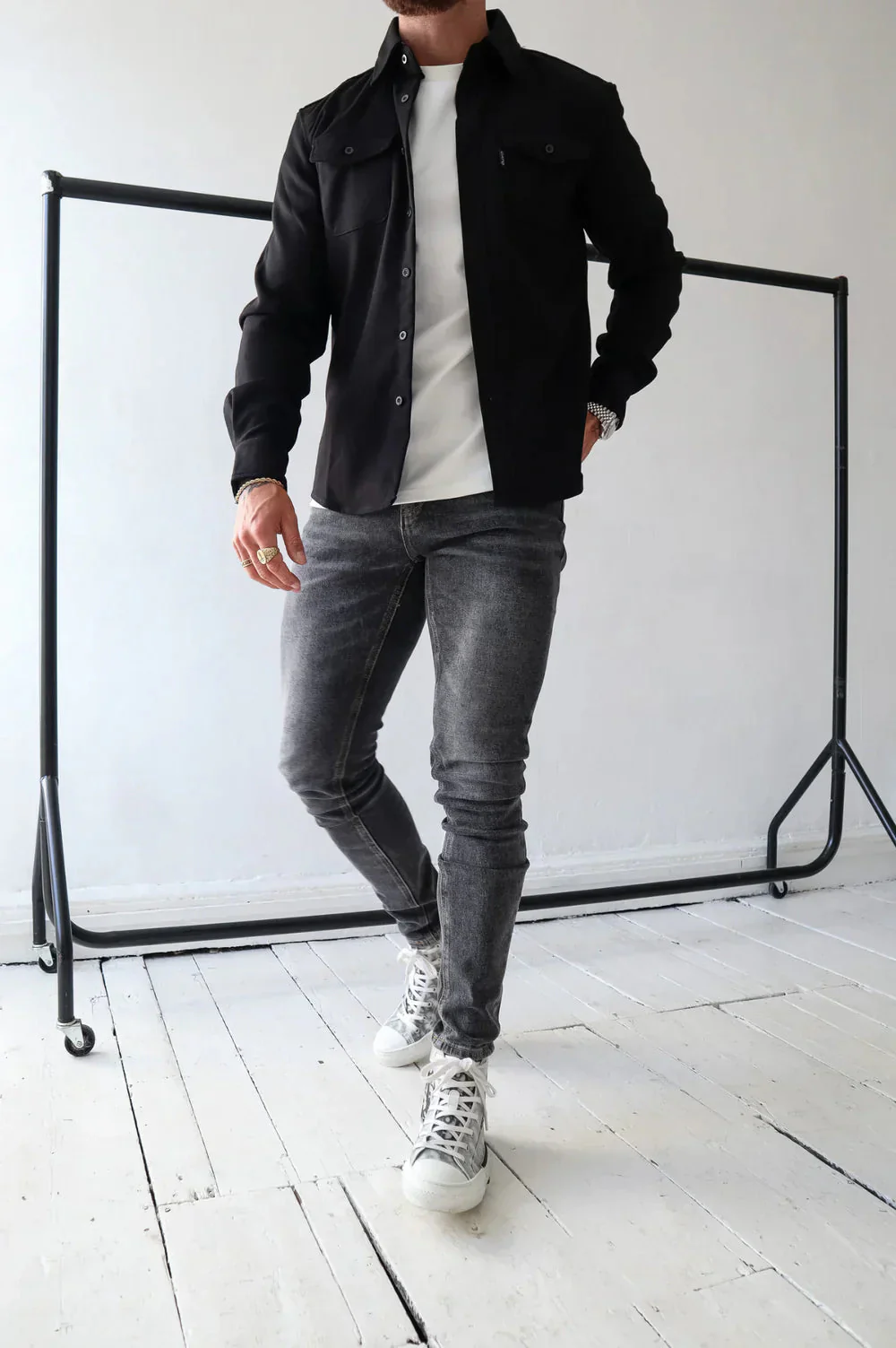 Dewid - Camicia con Bottoni e Tasche Frontali - Image 18