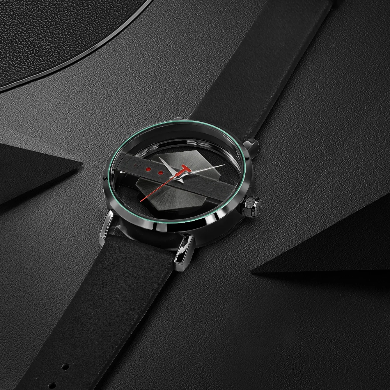 DialVorn - Orologio Con Quadrante Geometrico E Cinturino - Image 7