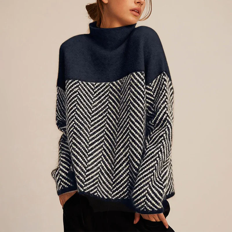 Dietlind – Maglione a Collo Alto - Image 2