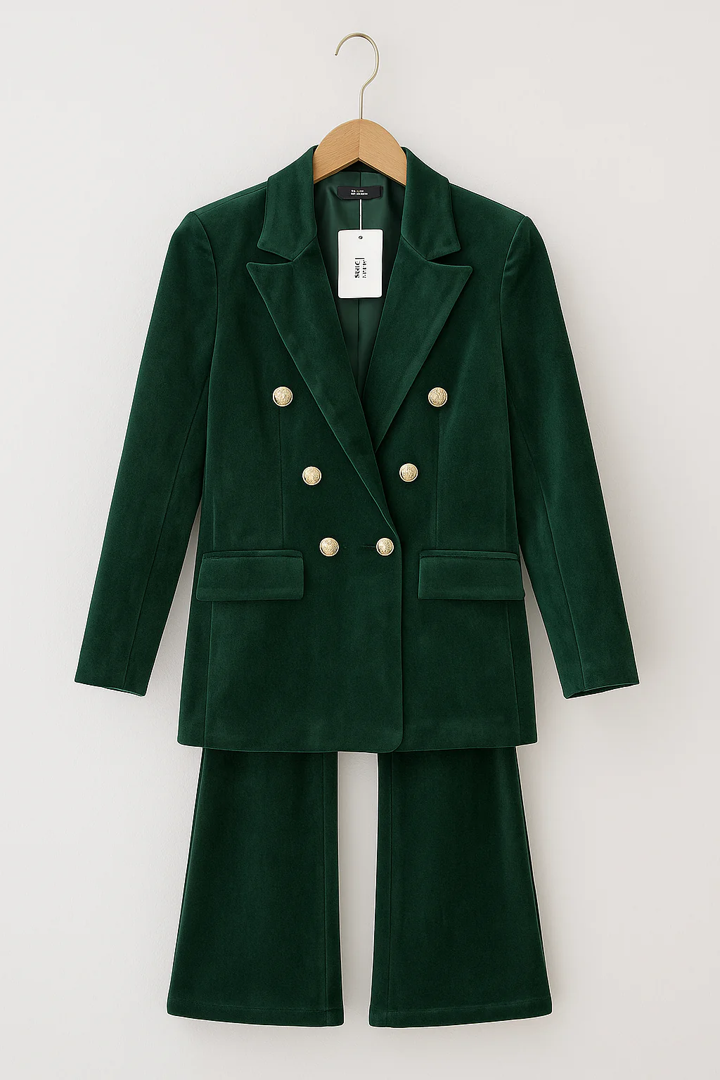 Dimitra - Set Blazer Doppiopetto In Velluto - Image 6