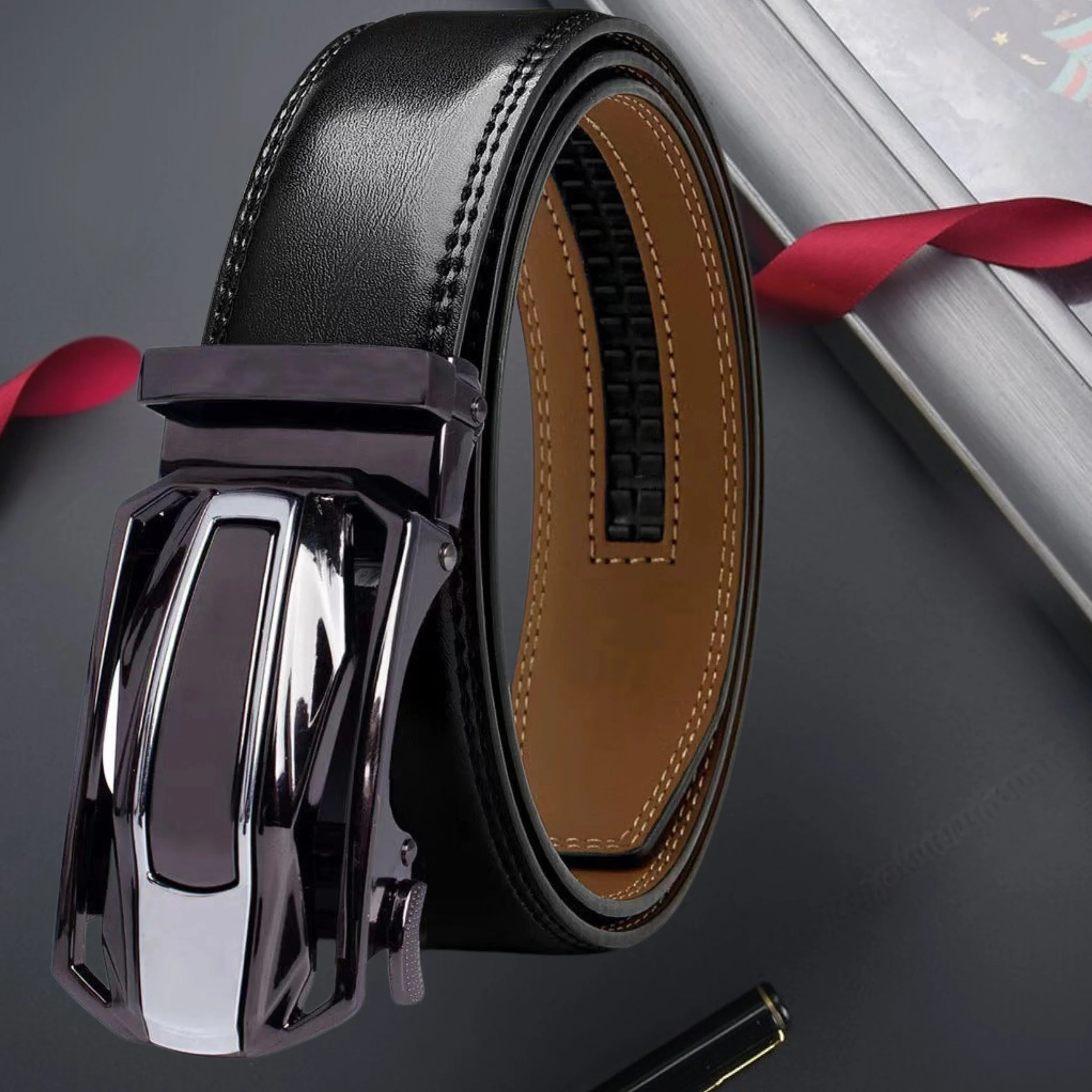 Diogo - Elegante Cintura In Pelle - Image 2