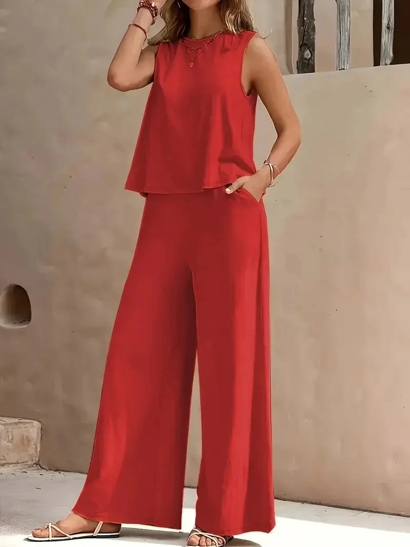 Dollie - Senza Maniche Set Due Pezzi