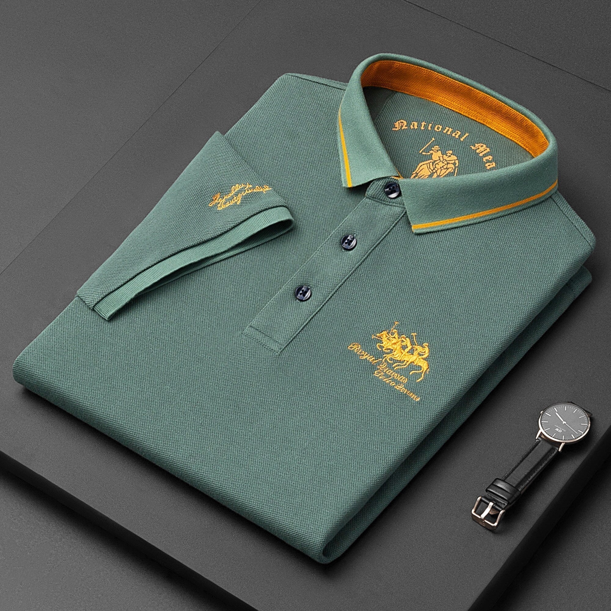 Domantas - Maglietta Polo Classica - Image 4