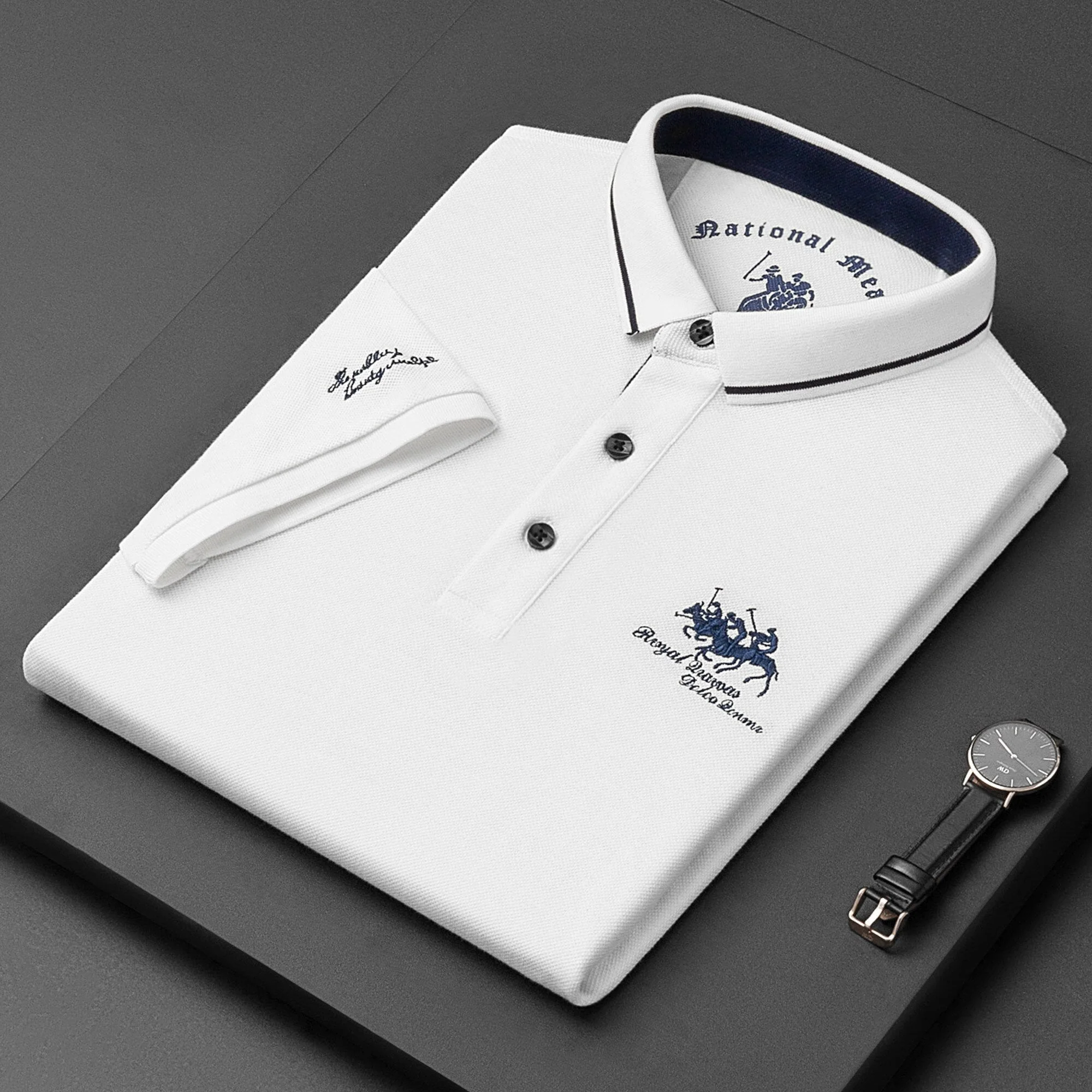 Domantas - Maglietta Polo Classica - Image 5