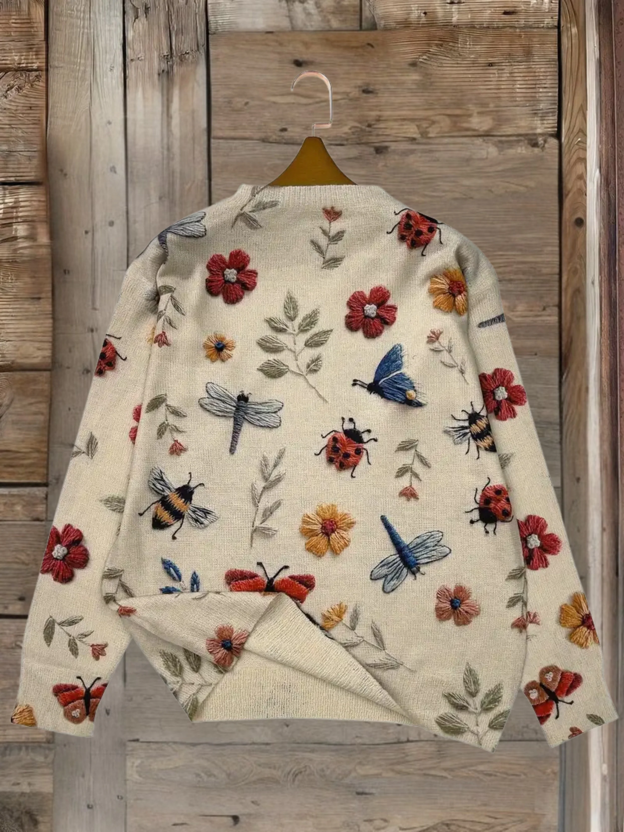Dorenda - Maglione Casual a Maniche Lunghe Lavorato a Maglia - Image 6