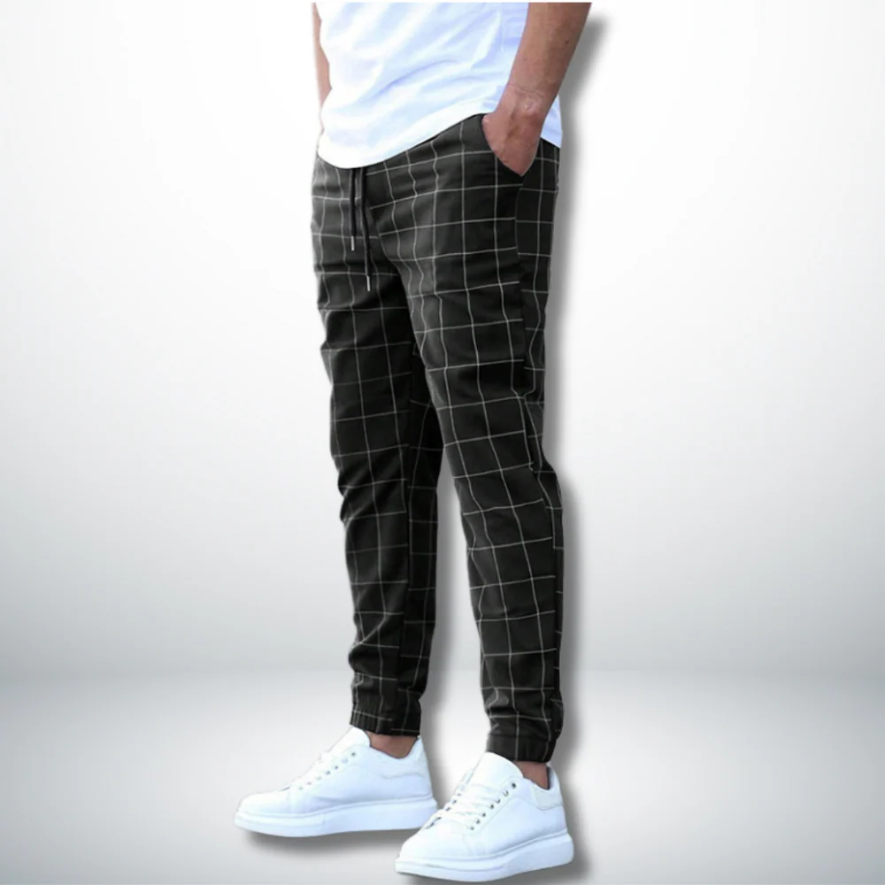 Doriano - Comodi Pantaloni a Quadri - Image 3