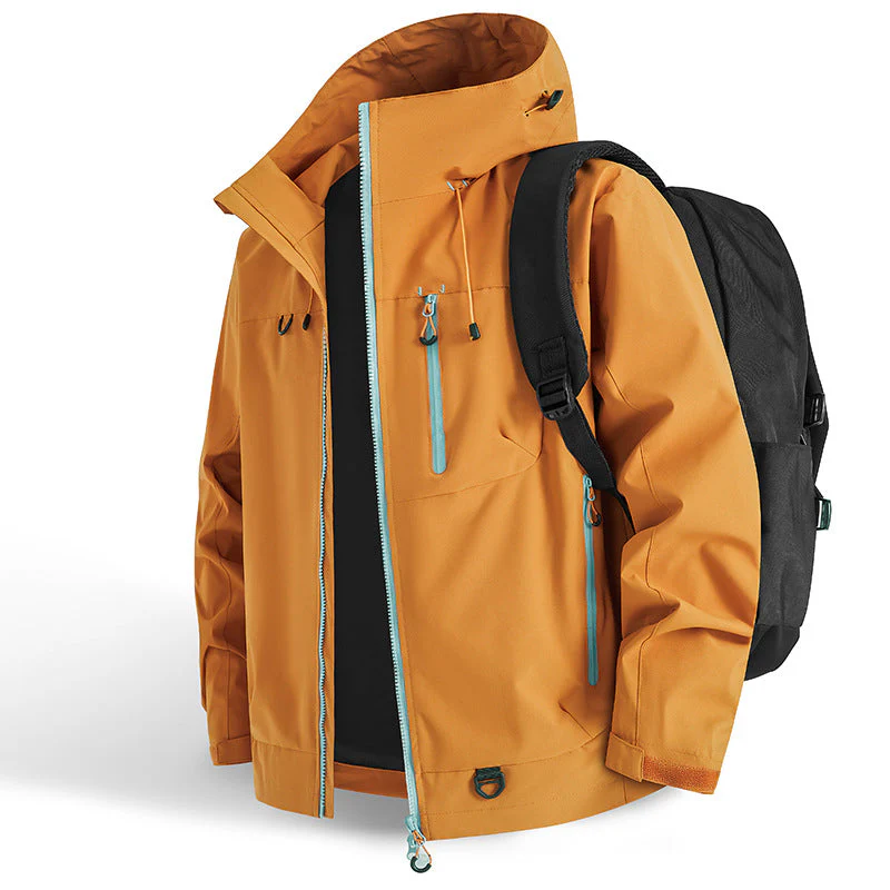DriftEdge - Giacca Da Trekking Impermeabile Con Zip