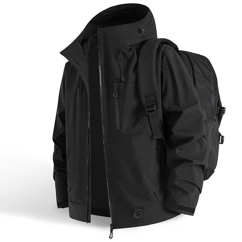 DriftEdge - Giacca Da Trekking Impermeabile Con Zip - Image 3
