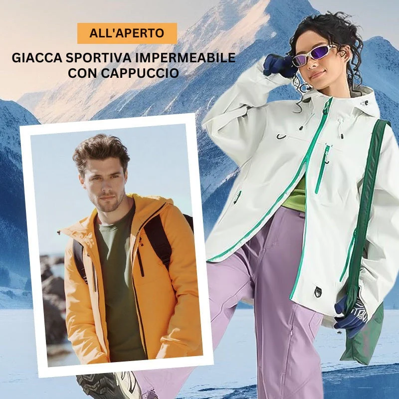 DriftEdge - Giacca Da Trekking Impermeabile Con Zip - Image 7