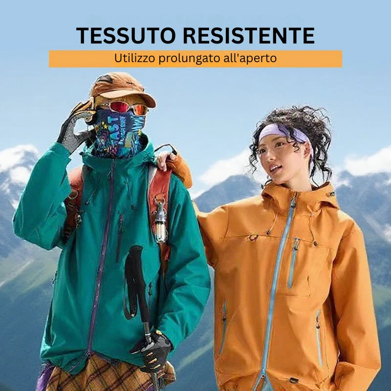 DriftEdge - Giacca Da Trekking Impermeabile Con Zip - Image 8