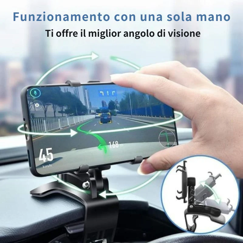 DriveHold - Supporto Multifunzionale per il Telefono Cellulare sul Cruscotto dell'auto - Image 10