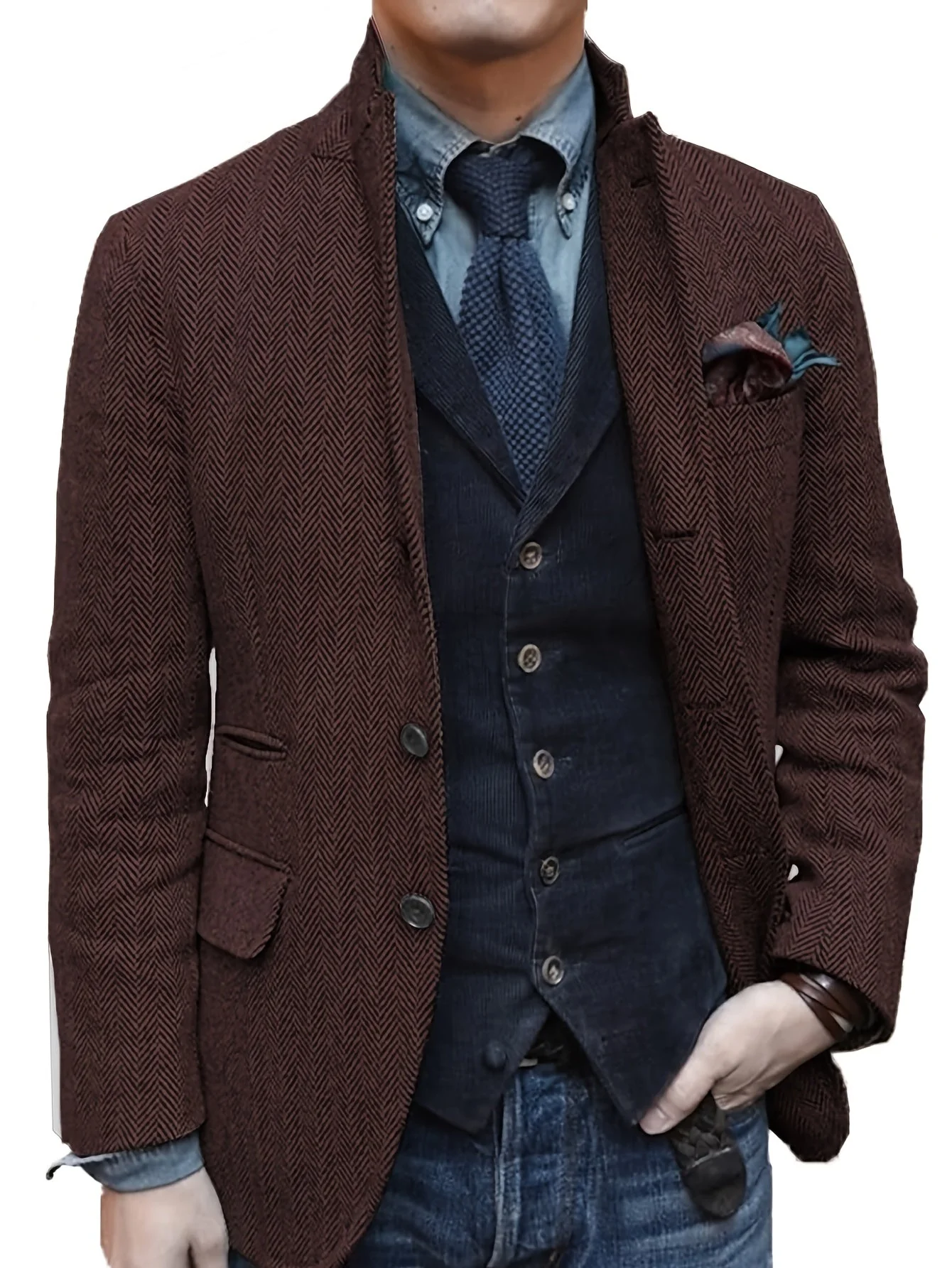 Dvian - Elegante Giacca Con Bottoni - Image 5