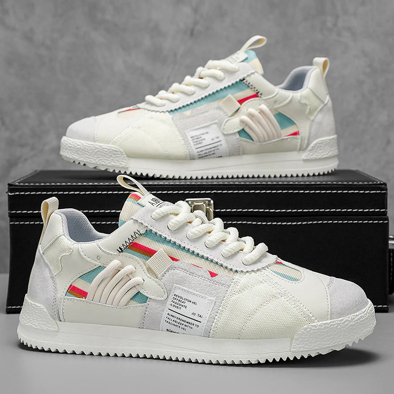 Edwardo - Scarpe Da Ginnastica Retrò Frammento - Image 16