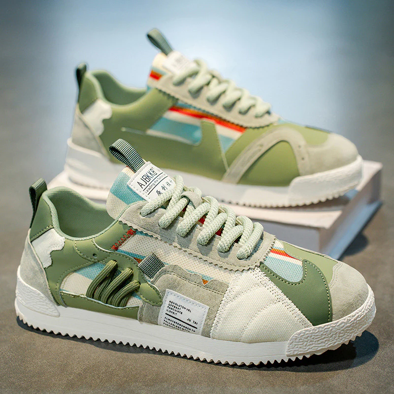 Edwardo - Scarpe Da Ginnastica Retrò Frammento - Image 9