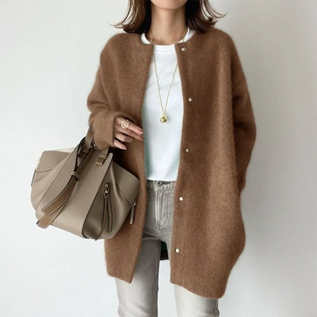 Eileen - Cardigan in Cashmere Elegante - Image 5