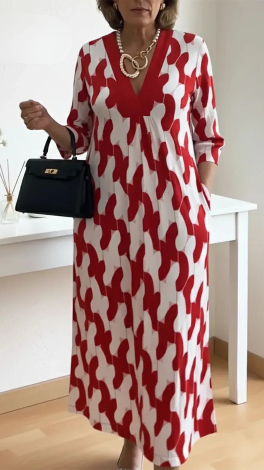 Eilidh - Elegante Abito Lungo - Image 3