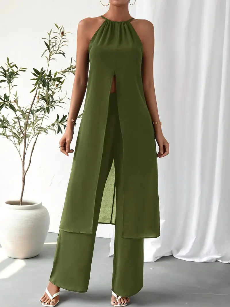 Eirini - Elegante Set Due Pezzi Senza Maniche - Image 17