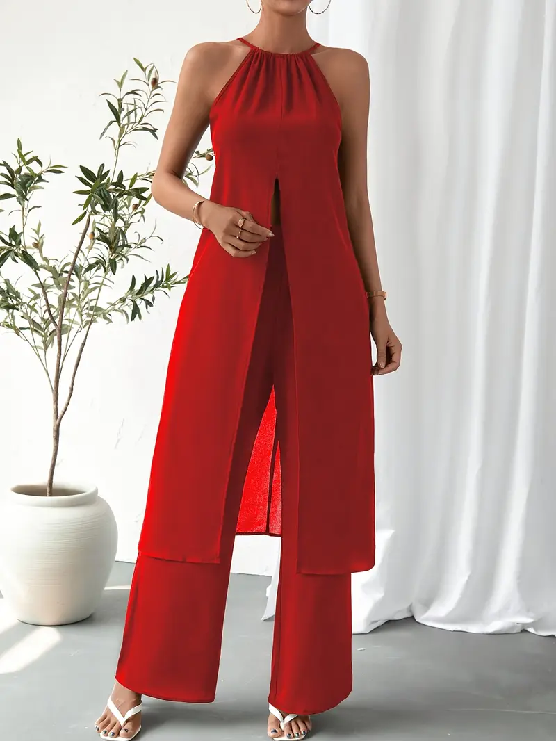 Eirini - Elegante Set Due Pezzi Senza Maniche - Image 7